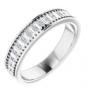 14K White 1/3 CTW Diamond Anniversary Band - 123300600P