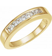 14K Yellow 1/2 CTW Diamond Anniversary Band - 68679101P