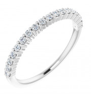 14K White 1/4 CTW Diamond Anniversary Band - 12287760024P