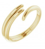 14K Yellow Bypass Ring - 51758102P