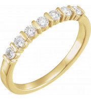 14K Yellow 1/3 CTW Diamond Anniversary Band - 60232207480P
