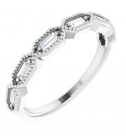 14K White 1/5 CTW Diamond Anniversary Band - 123533600P