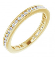 14K Yellow 3/8 CTW Diamond Stackable Ring - 67402101P