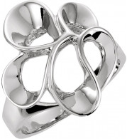 14K White Freeform Ring - 51416223P
