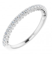 14K White 1/5 CTW Diamond Anniversary Band - 122944600P