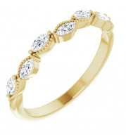 14K Yellow 1/3 CTW Diamond Anniversary Band - 123865601P