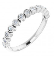 14K White 1/4 CTW Diamond Ring - 122855601P