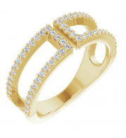 14K Yellow 1/3 CTW Diamond Ring - 65215060000P