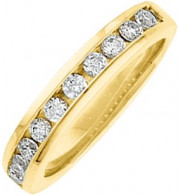 14K Yellow 3/8 CTW Diamond Anniversary Band - 60223207469P