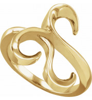 14K Yellow Freeform Ring - 5897123721P