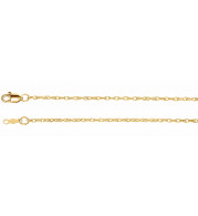 14K Yellow 1.5 mm Rope 7 Chain - CH473244061P
