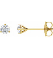 14K Yellow 1/2 CTW Diamond Stud Earrings - 6623360133P