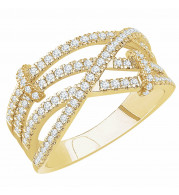 14K Yellow 1/2 CTW Diamond Ring - 65268160001P