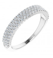14K White 1/3 CTW Diamond Anniversary Band - 123622600P
