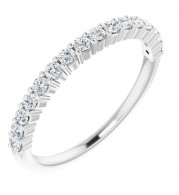 14K White 1/3 CTW Diamond Anniversary Band - 12287760028P