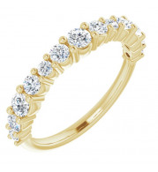 14K Yellow 3/4 CTW Diamond Anniversary Band - 123371601P