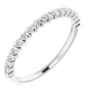 14K White 1/4 CTW Diamond Anniversary Band - 1236006013P