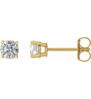 14K Yellow 1/2 CTW Diamond Earrings - 187470208P