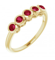 14K Yellow Ruby Ring - 71997640P