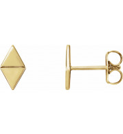 14K Yellow Geometric Earrings - 86488601P