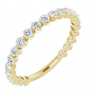 14K Yellow 3/4 CTW Diamond Anniversary Band - 123013602P