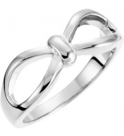 14K White Remount Ring - 557567926P