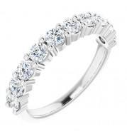 14K White 1 CTW Diamond Anniversary Band - 12287760004P