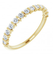 14K Yellow 3/8 CTW Diamond Anniversary Band - 1236006022P