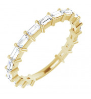 14K Yellow 5/8 CTW Diamond Anniversary Band - 1236556037P