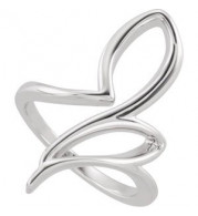 14K White Freeform Ring - 510441002P