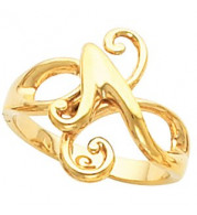 14K Yellow Freeform Ring - 50836090P