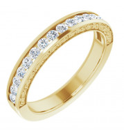 14K Yellow 1/2 CTW Round Diamond Anniversary Band - 1227526002P
