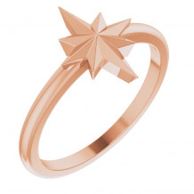 14K Rose Starburst Ring - 51945103P