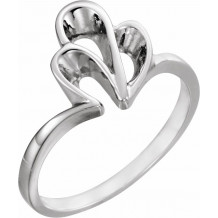 14K White Freeform Remount Ring - 537120387P