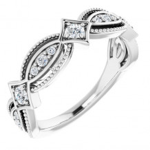 14K White 1/3 CTW Diamond Anniversary Band - 123324600P