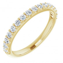 14K Yellow 1/2 CTW Diamond Matching Band - 123792621P