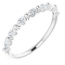 14K White 1/3 CTW Diamond Anniversary Band - 1236026001P