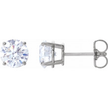 14K White 2 CTW Diamond Earrings - 187470196P