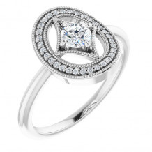 14K White 1/3 CTW Diamond Ring - 12311160000P