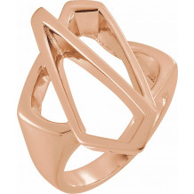 14K Rose Freeform Ring - 5511100P