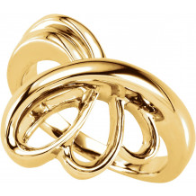 14K Yellow Metal Fashion Ring - 5920145063P