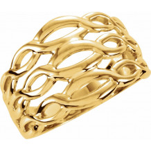 14K Yellow Freeform Ring - 545828311P