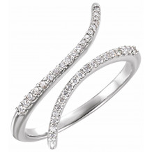 14K White 1/6 CTW Diamond Ring - 1227506001P