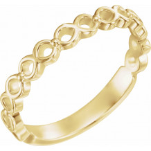 14K Yellow  Stackable Ring - 509441002P