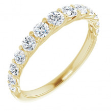 14K Yellow 3/4 CTW Diamond Anniversary Band - 123897601P