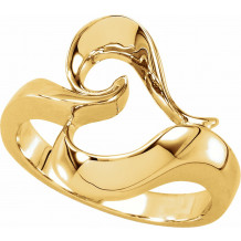 14K Yellow Metal Fashion Ring - 5906123964P