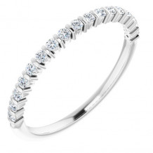 14K White 1/4 CTW Diamond Anniversary Band - 1236006013P