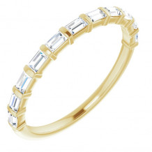 14K Yellow 1/5 CTW Diamond Anniversary Band - 1236756062P