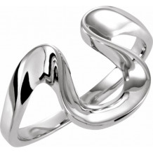 14K White Freeform Remount Ring - 50055887P