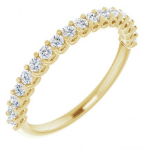 14K Yellow 1/3 CTW Diamond Anniversary Band - 1239736009P